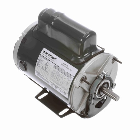 Leeson Motor 1/3 Hp General Purpose Farm Duty Motor, 1 Phase, 1800 Rpm, 115/208-230 V, 48 HG648